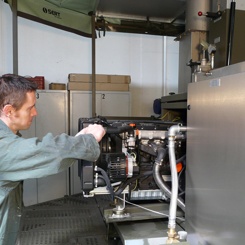 Technicien SERT en maintenance — intervention sur équipement mobile
